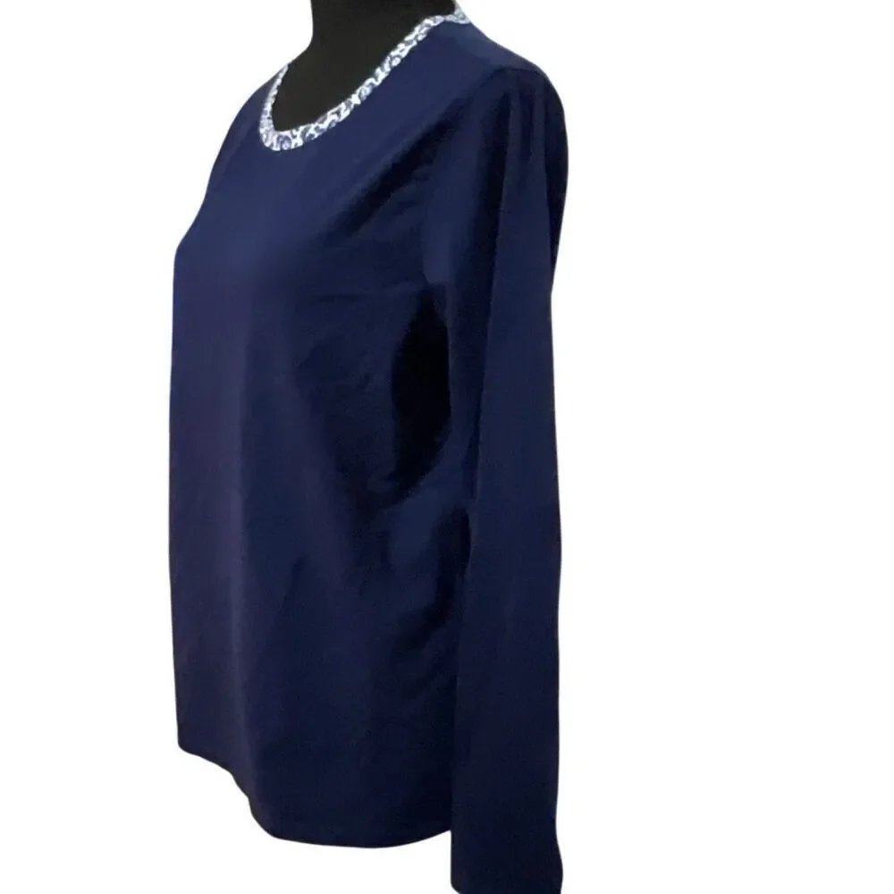 Lands’ End Women’s 3 Pack L/S Sleeper Tops